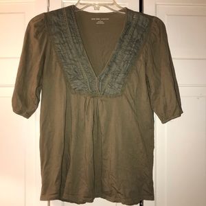 New York & Company Top Shirt Small